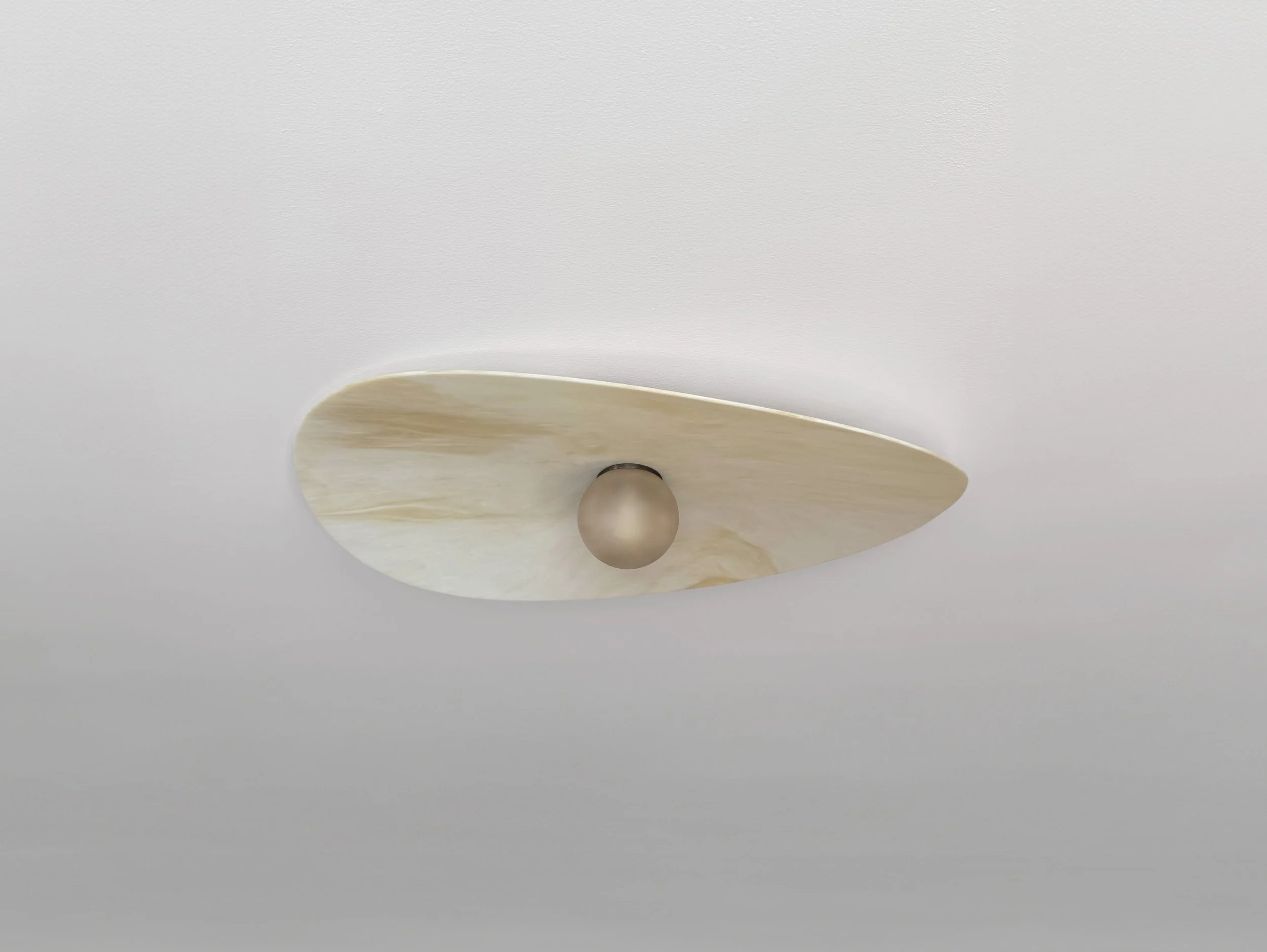 LG Myrna Surface Mount_Medium Amber Glass_Cream Globe.jpg