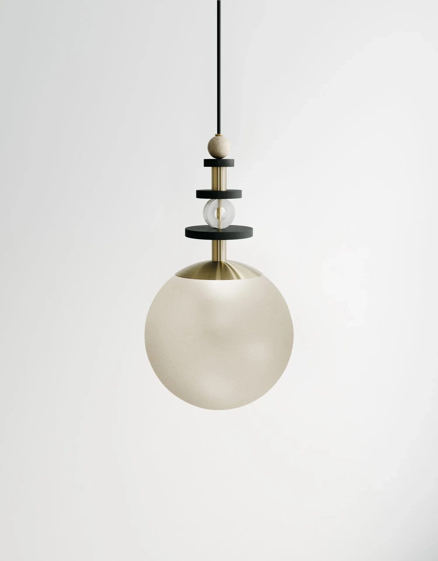 Maru Pendant - 10" Tall