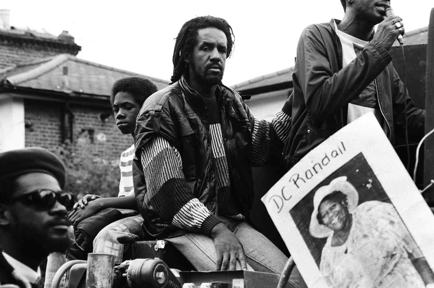 Broadwater Farm Defence Campaign Demonstration. 1986.