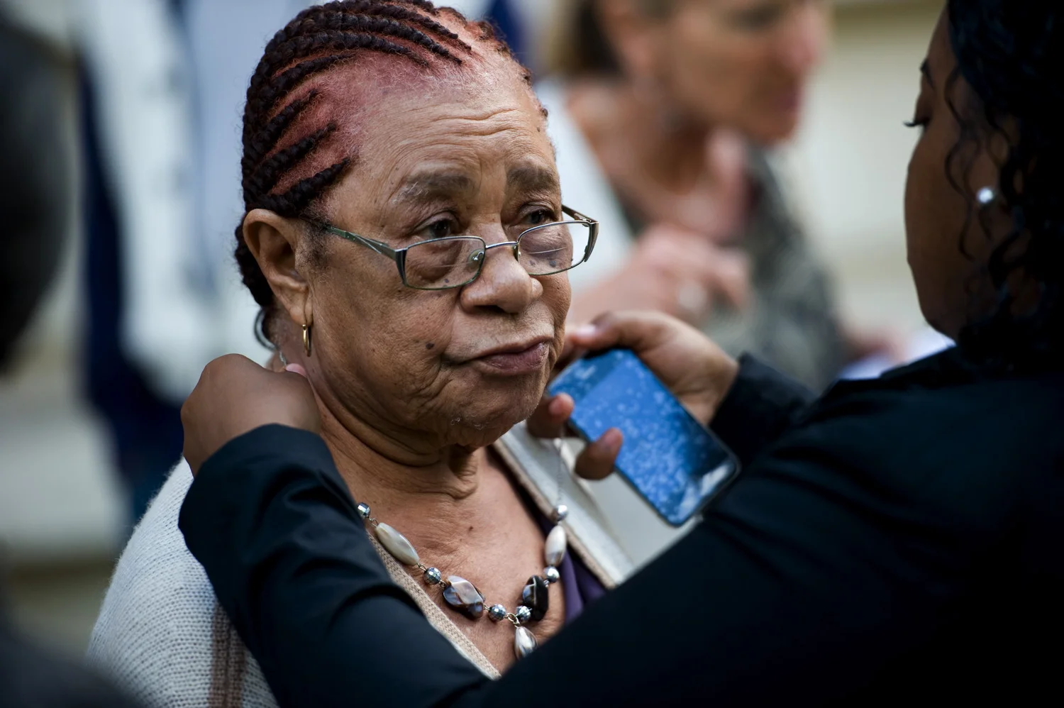 Mark's grand mother. Memorial service