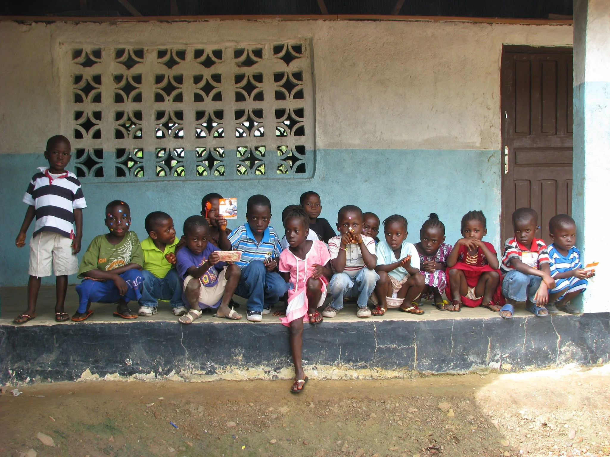 Students at Balama Elementary School