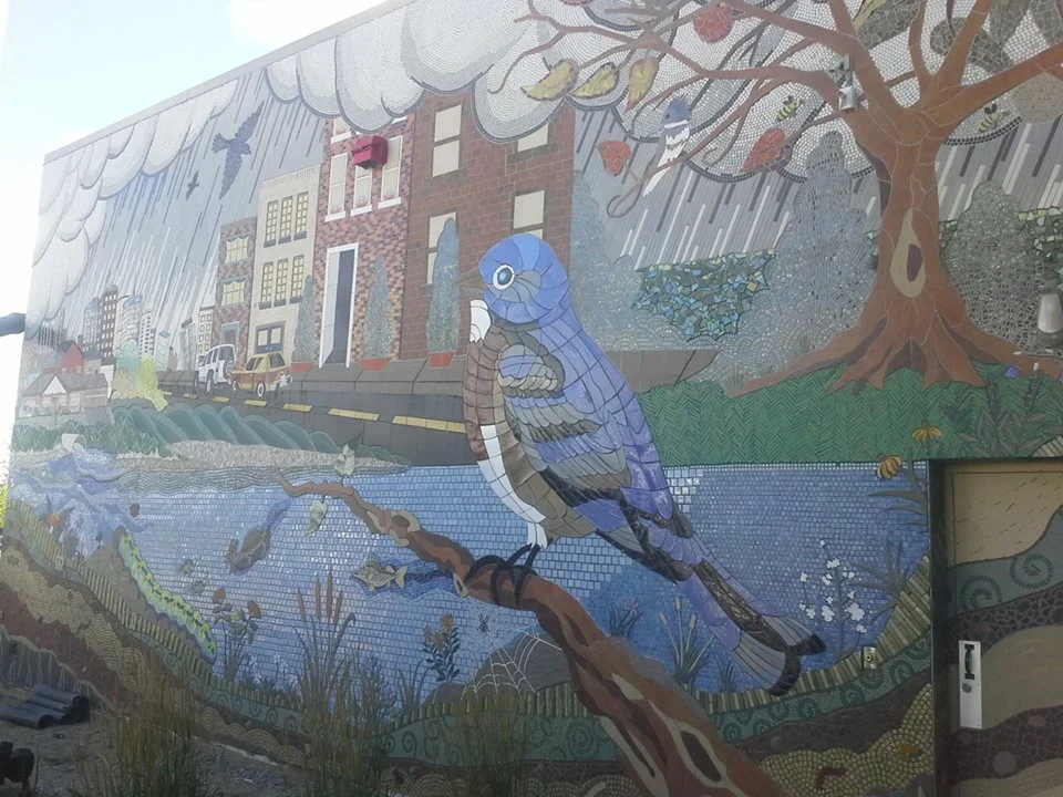 Maplewood mall mural, Maplewood, MN, 2013