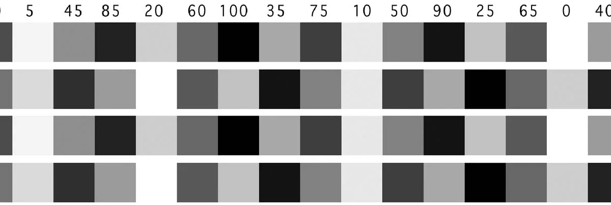 i1 Profiler and 21x4-random QTR Step Wedges