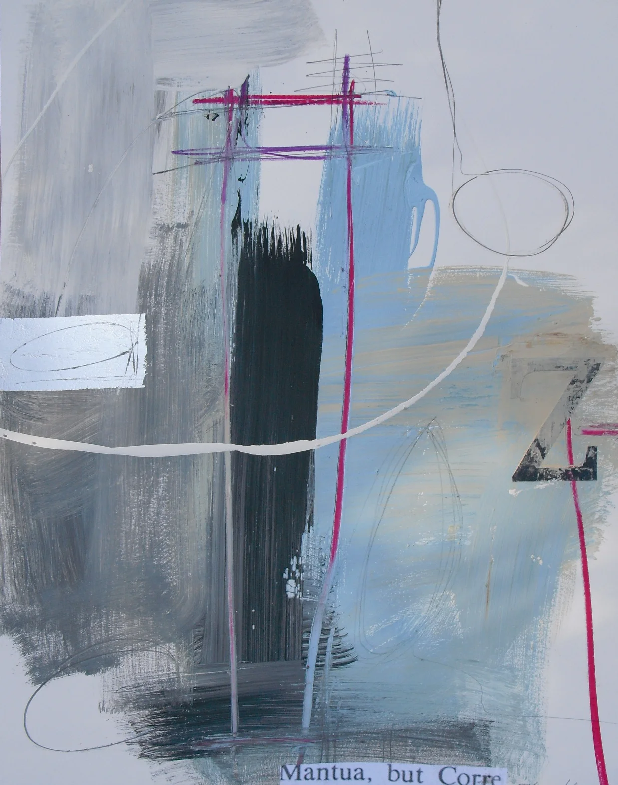 28.5" x 22.5" / mixed media on paper /donation to YES YOU CAN! FOUNDATION