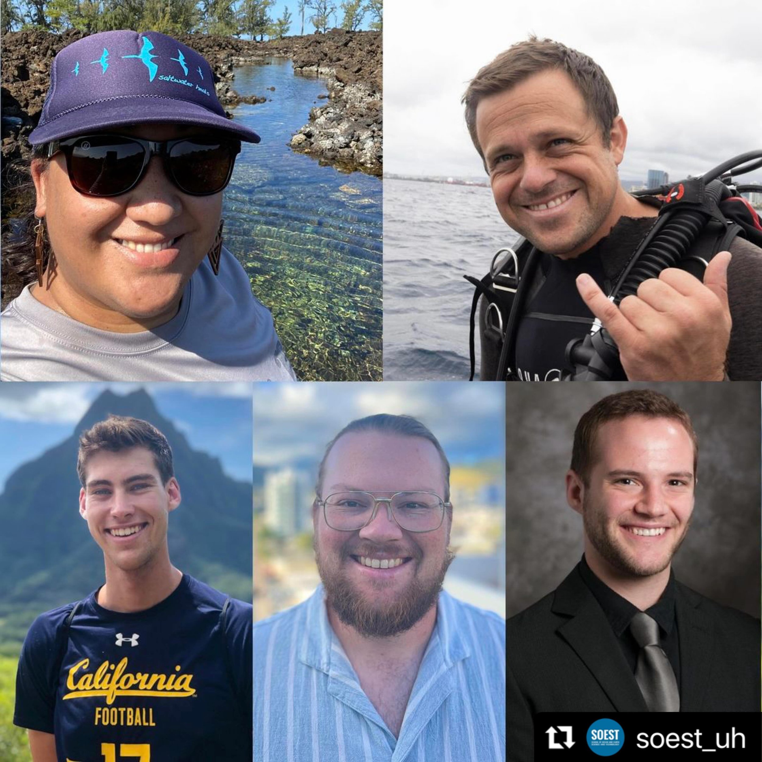 Hoʻomaikaʻi Kuʻi (@aqua_wahine)! You are so awesome! #Repost @soest_uh
・・・
Congratulations to the 2024 @arcs_honolulu Foundation Scholars! Five SOEST graduate students, listed below, were among the honorees at the 2024 ARCS Scholars Banquet on May 6.