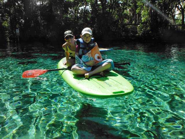 crystal river paddleboarding