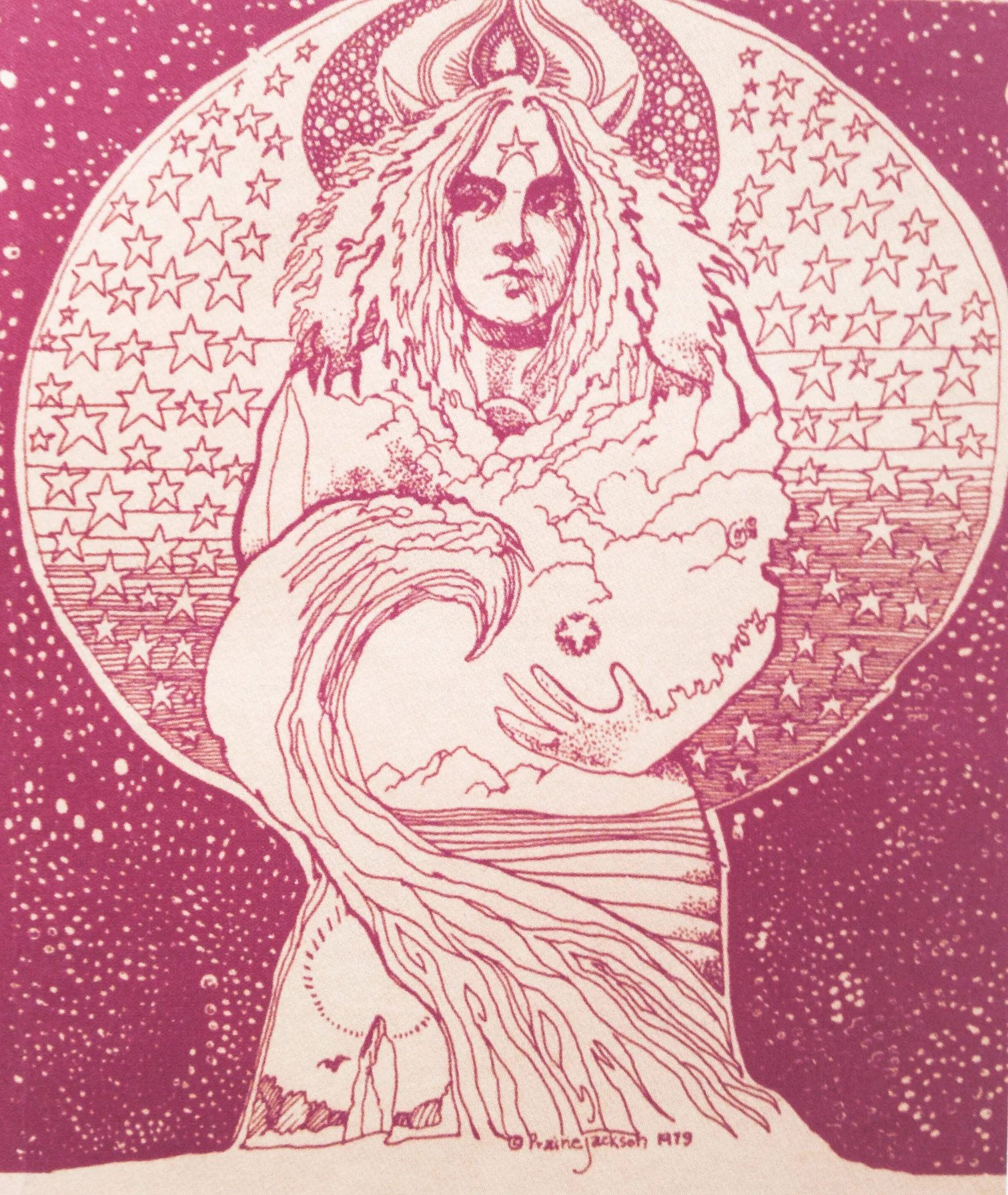 ART: MARI JACKSON 1979 FOR W’M 84′