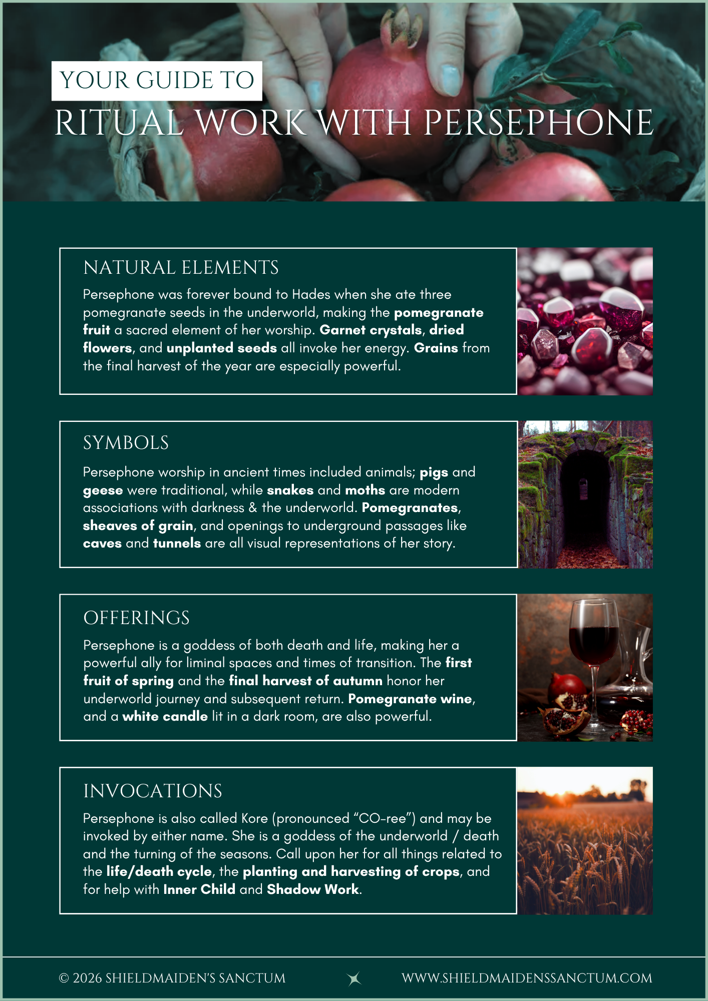Your Guide To Ritual Work With Persephone — SHIELDMAIDEN'S SANCTUM