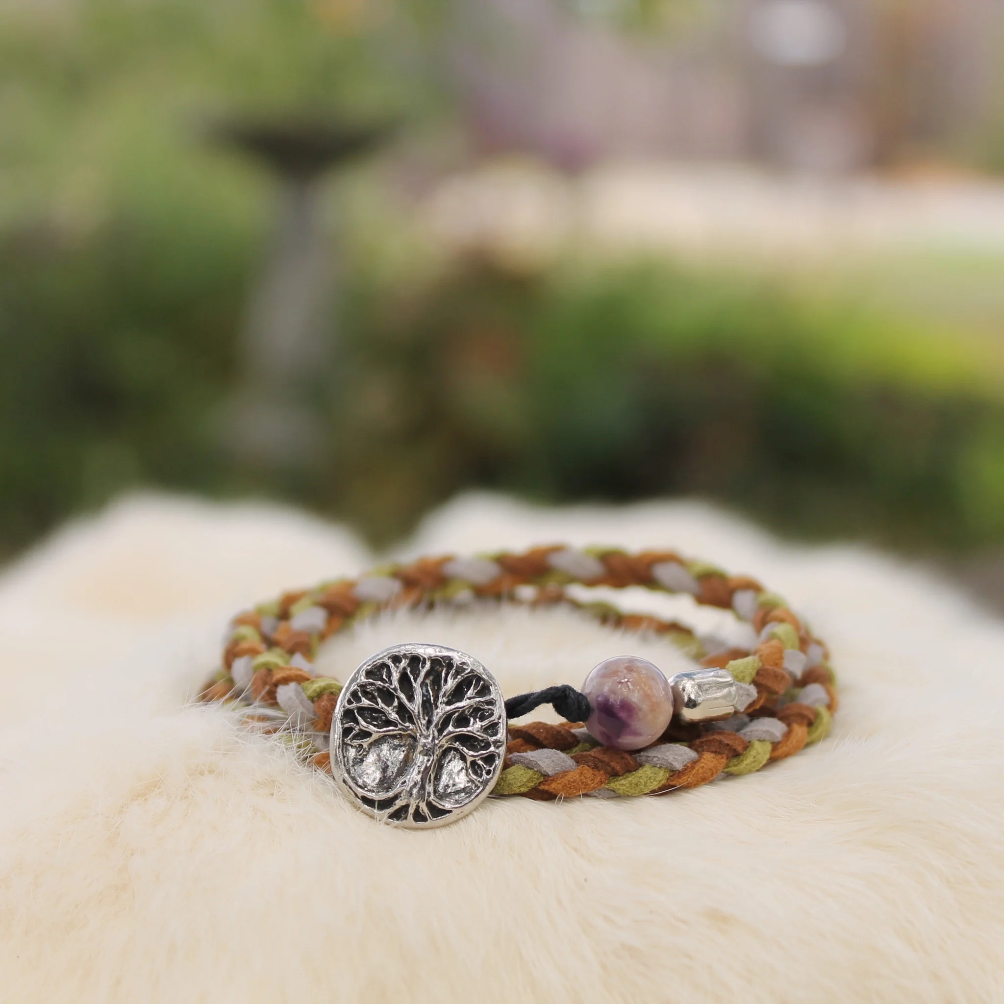 Wisdom of the World Tree | Wrap Bracelet