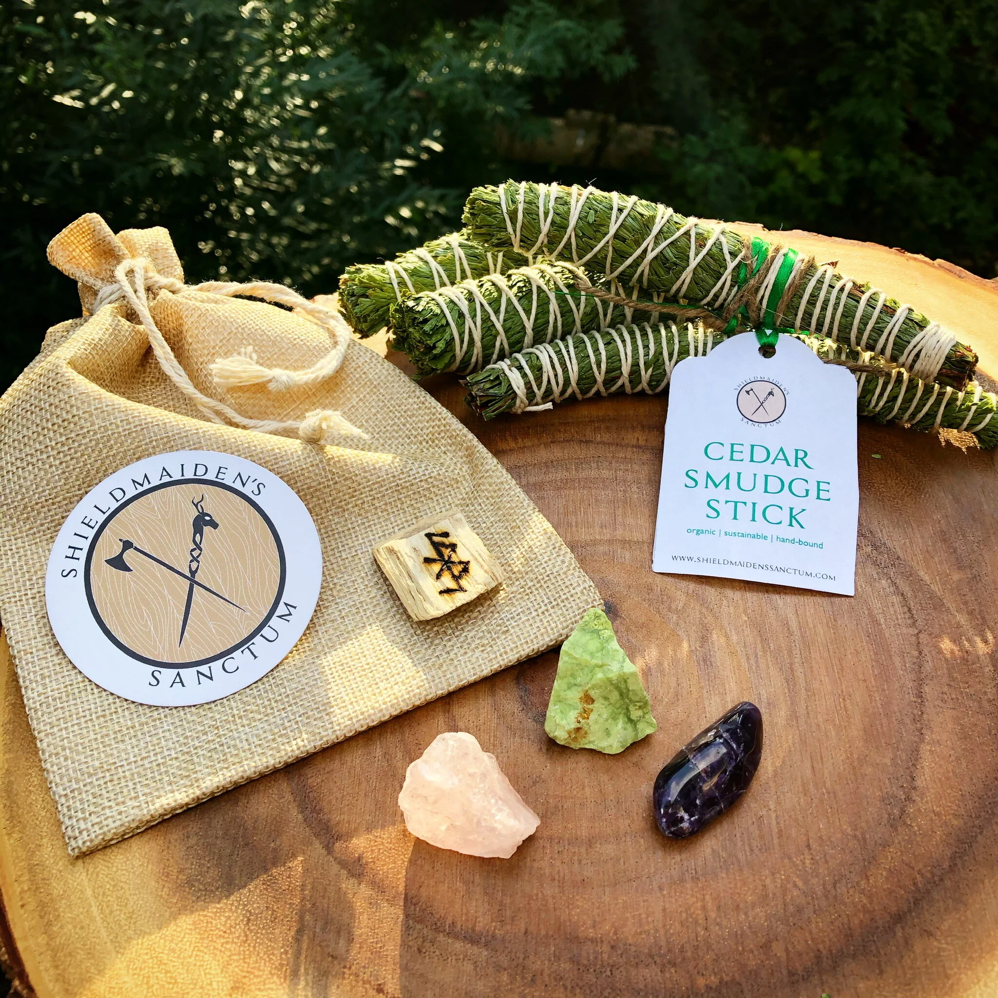 Cedar Smudge Stick Ritual Bundle