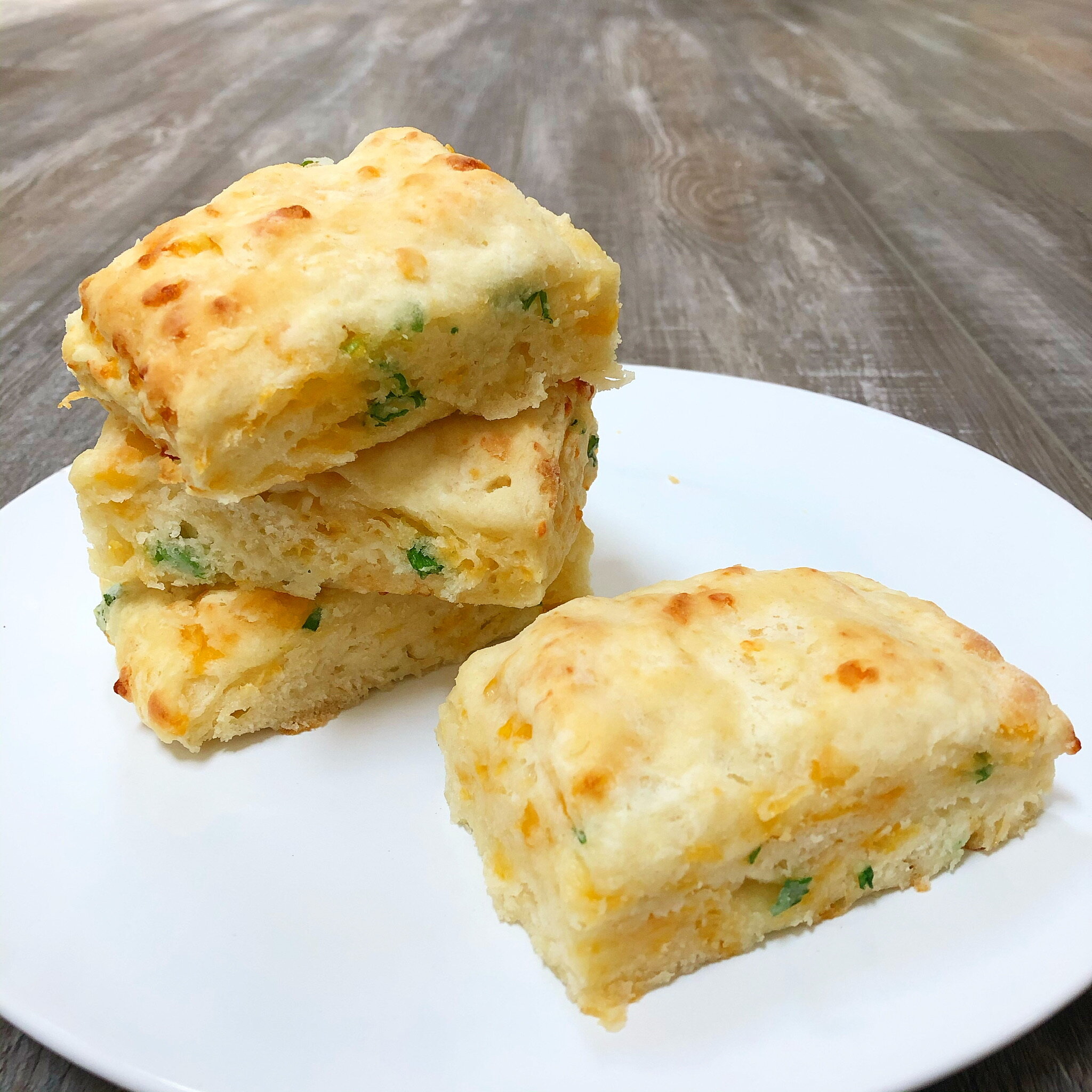 Cheddar Green Onion Biscuits