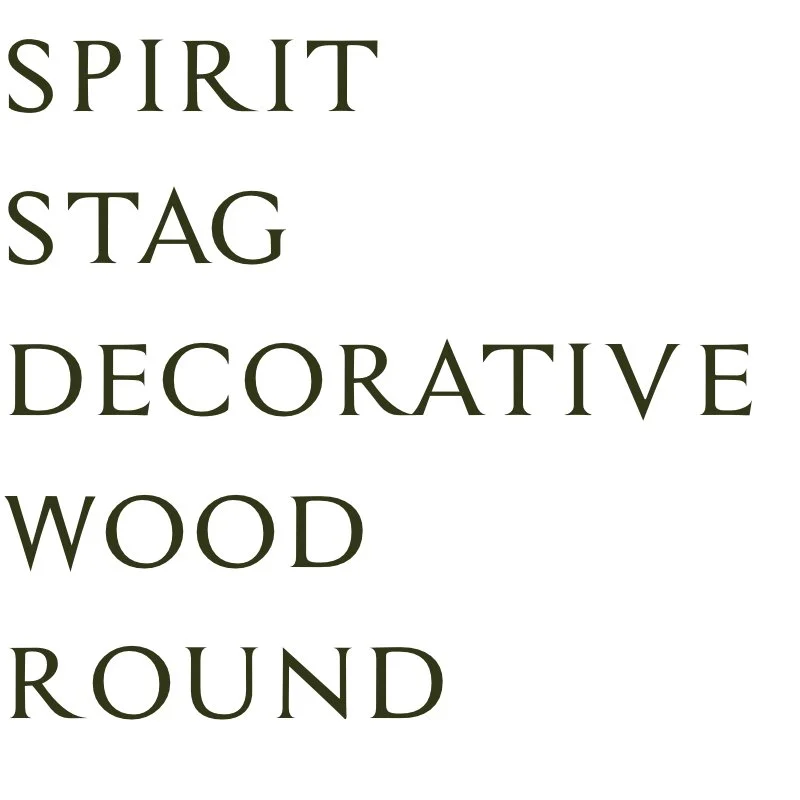Spirit Stag Decorative Wood Round.jpeg