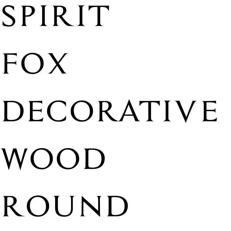 Decorative Wood Round Spirit Fox.jpeg