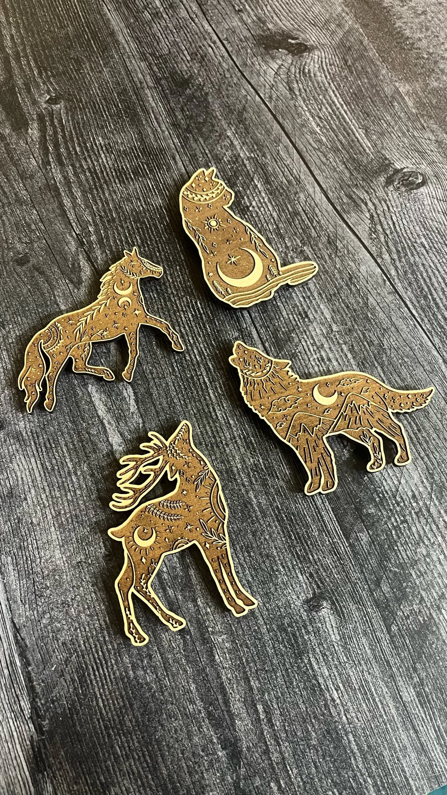 Spirit Animal Magnets