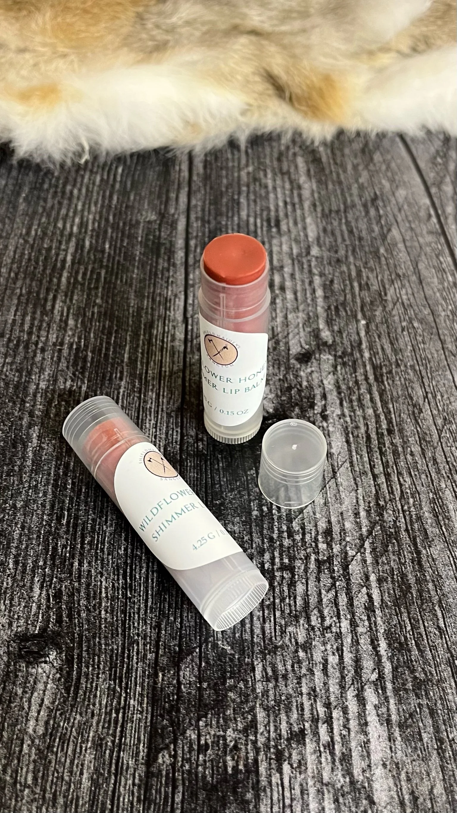 Shimmer Wildflower Honey Lip Balm