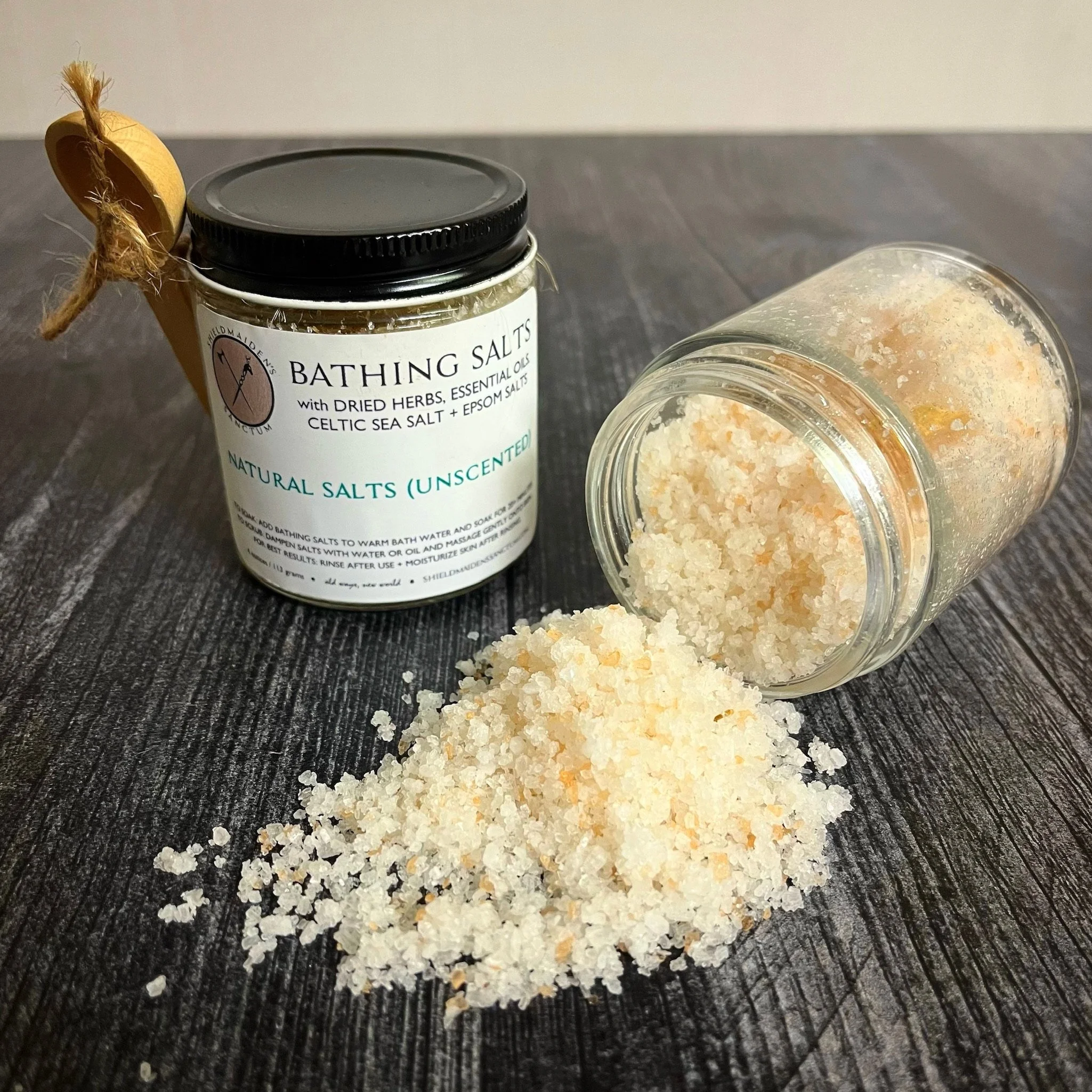 Natural Bathing Salts (Unscented)