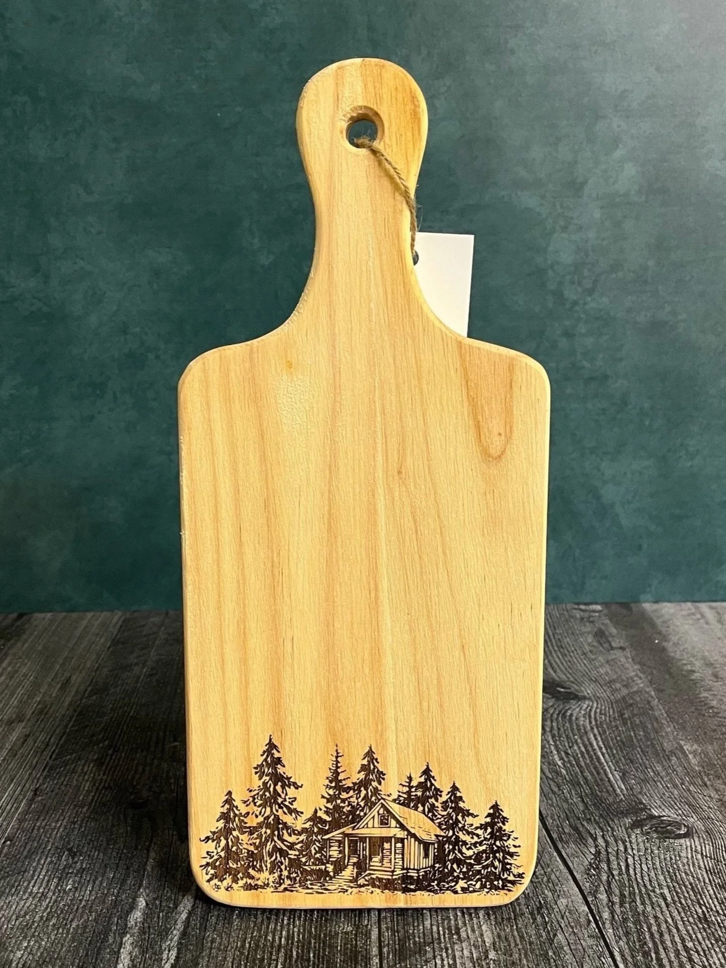 Charcuterie Board - Cabin Scene