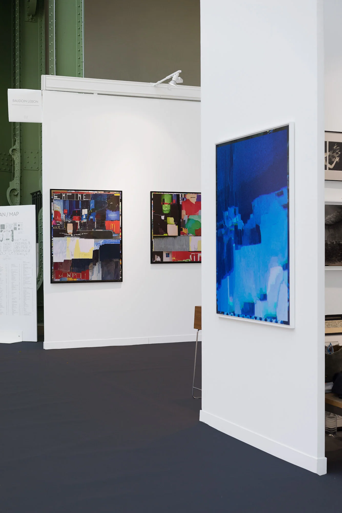 Solo show of Mathieu BErnard-Reymond at Galerie Baudoin Lebon booth, APris Photo 2017