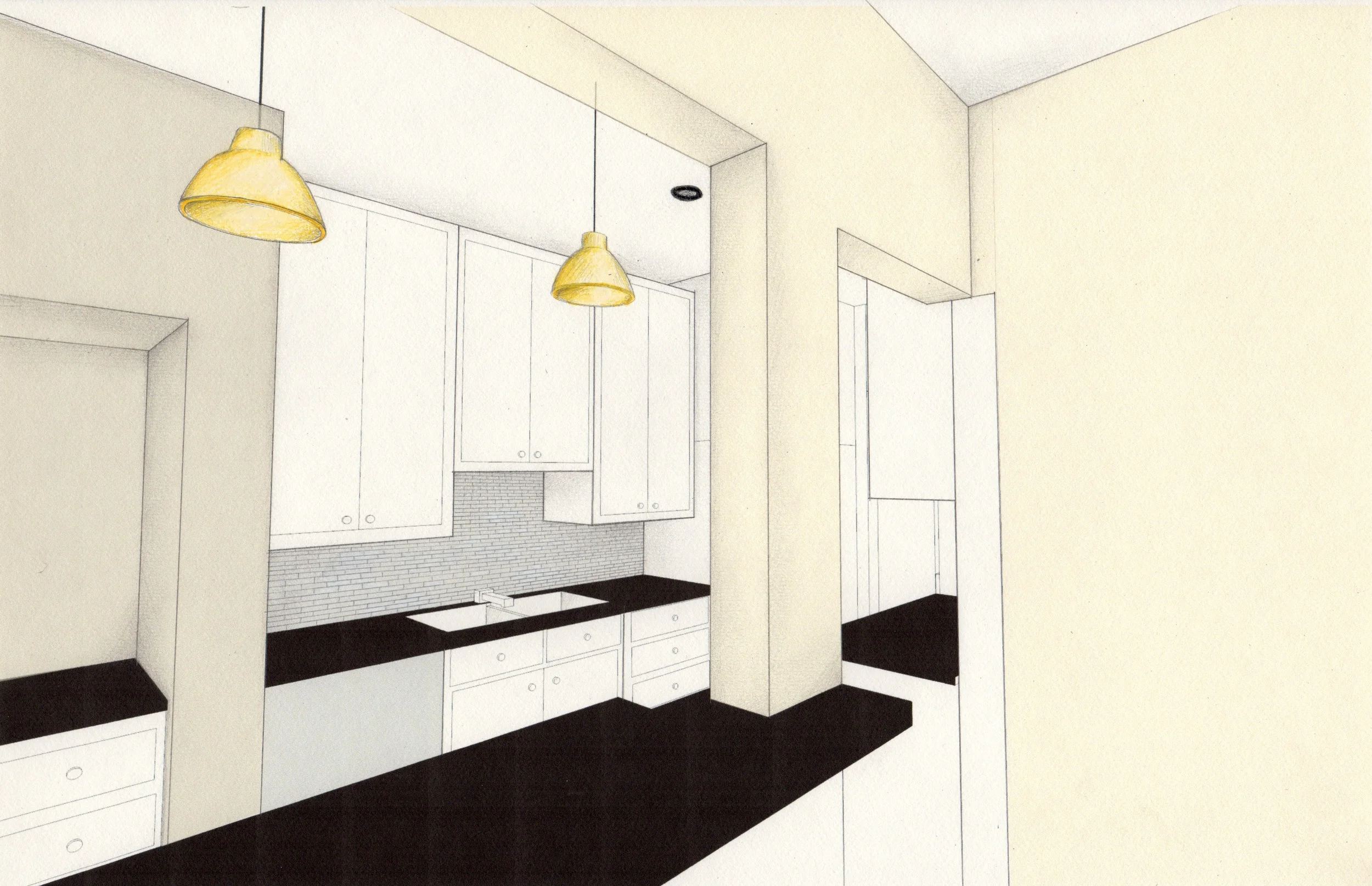 Proposed kitchen design