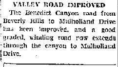 Valley Road Improved