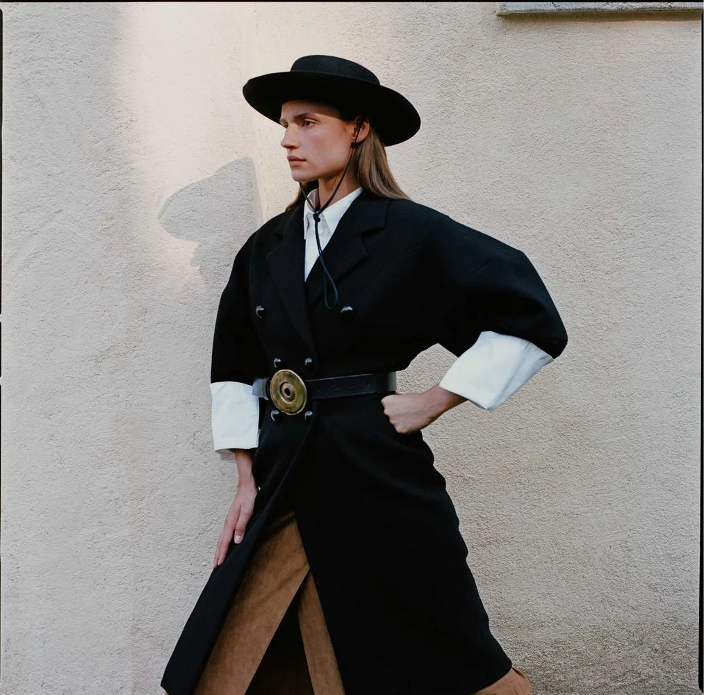 Wall Street Journal Magazine Nov 2017 styled by Alex G. fisher Belt by A. Jason Ross