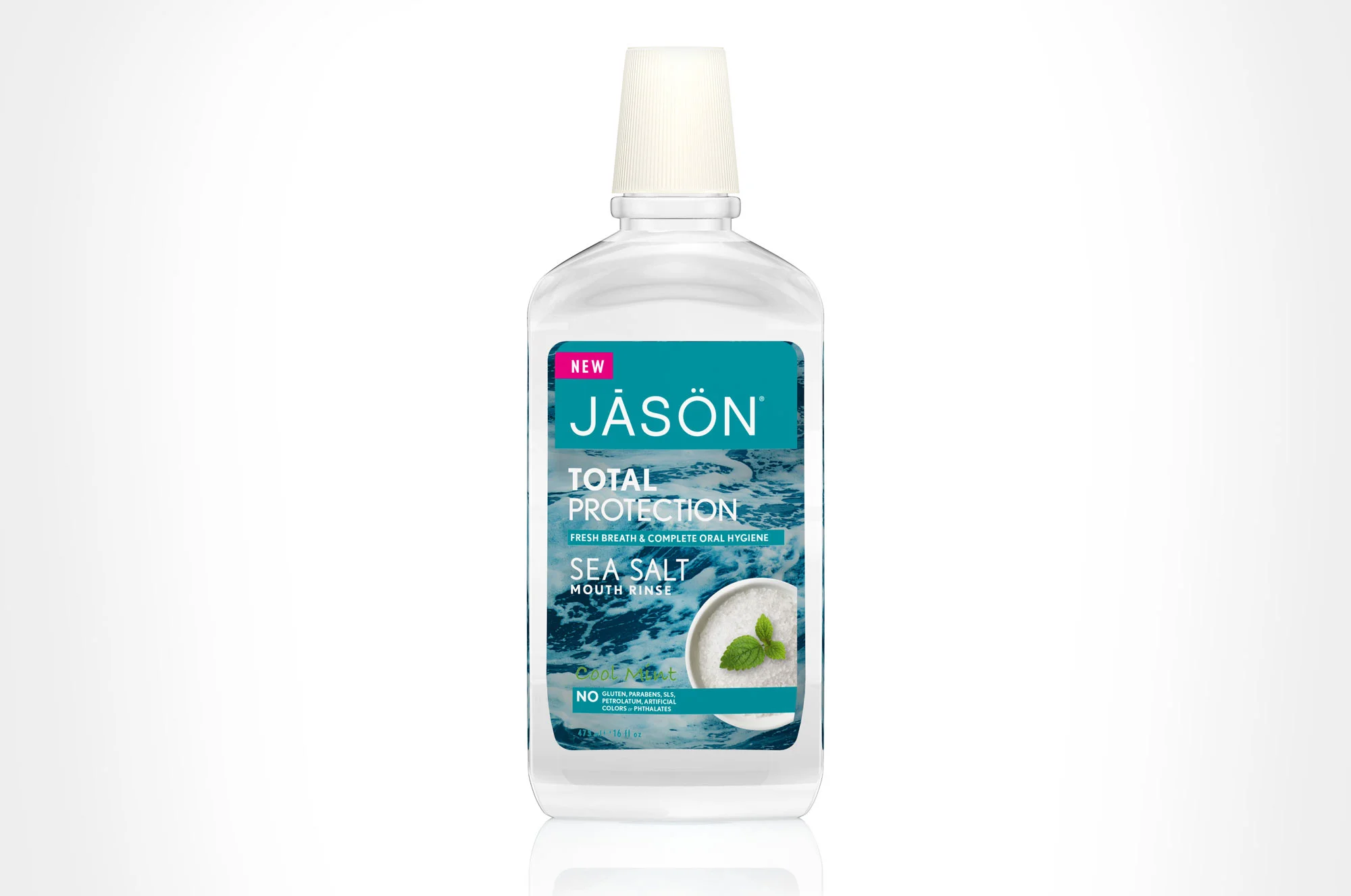 Jason Sea Salt Mouth Rinse Packaging