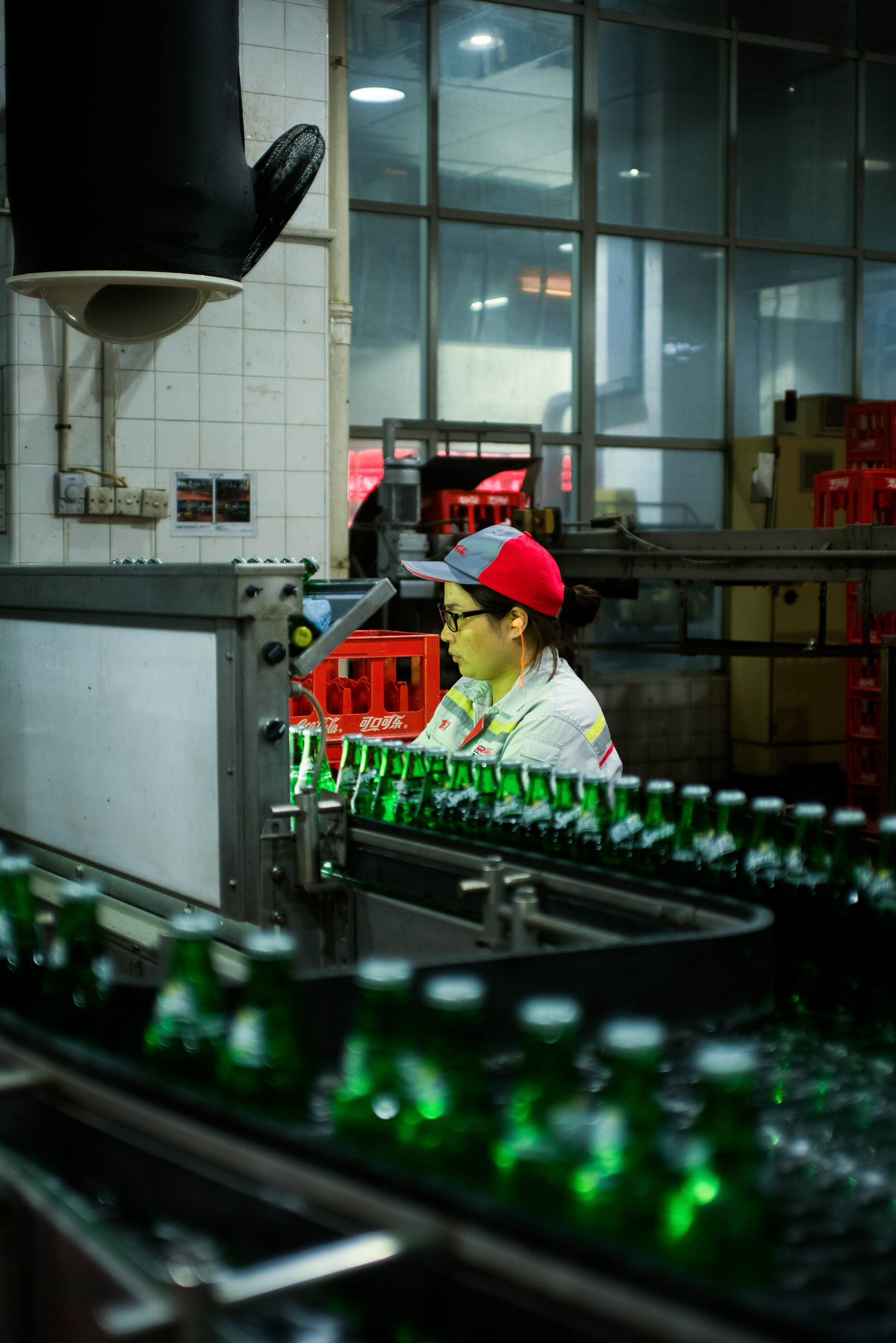 Coca Cola factory in Xiamen, China