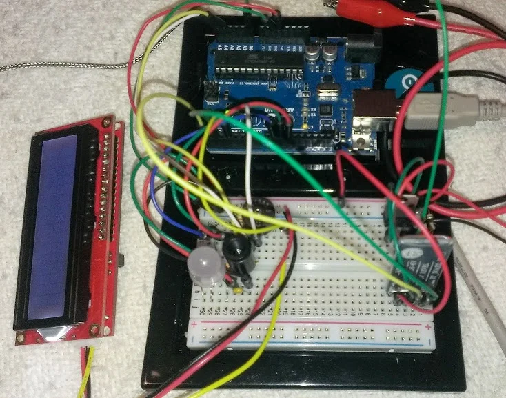 The first prototype isn't pretty, but it works.