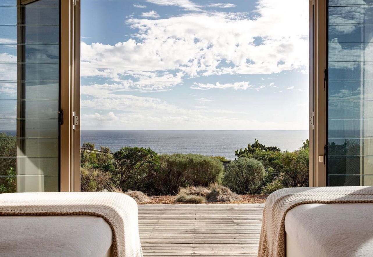 Oh how I miss this view! We proudly created and managed the spa at Injidup Spa Retreat for almost ten years. An exquisite backdrop for wild storms, breathtaking sunsets and perfectly poised for whale and dolphin spotting. New custodians  @bodhispas o