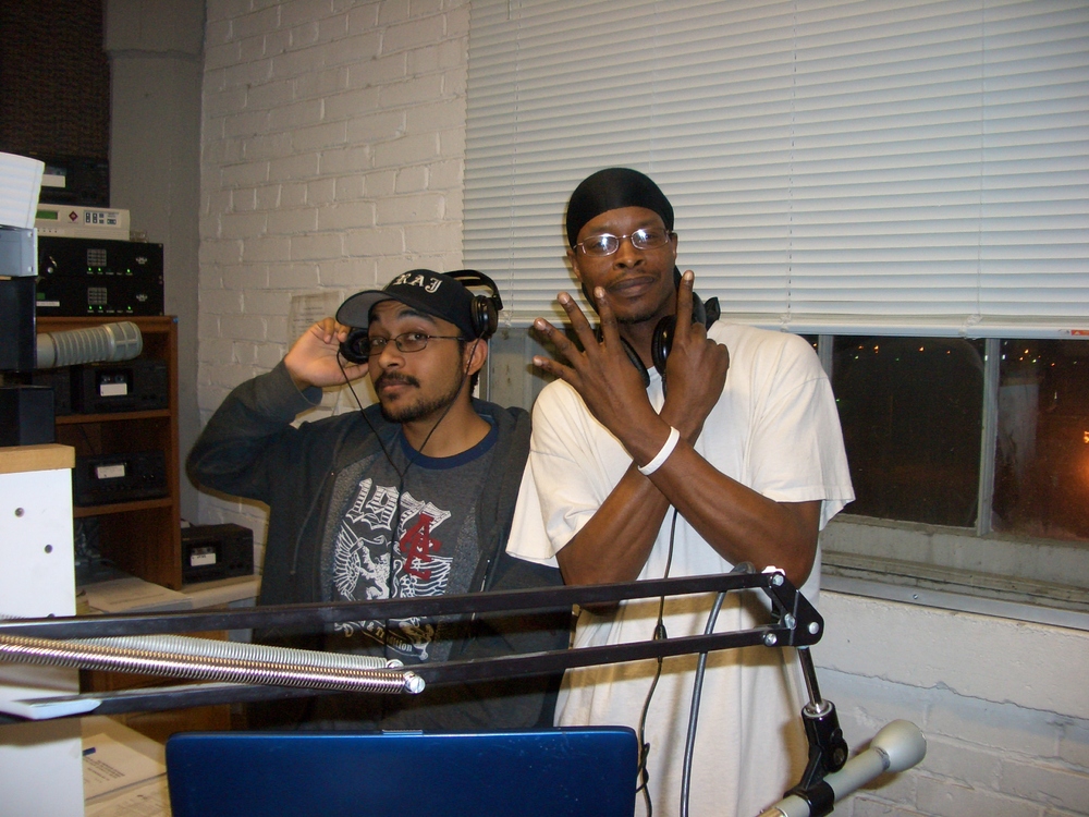 Raji Rabbit (DJ RAJ) and Mixmaster Jones Capone at WEO 