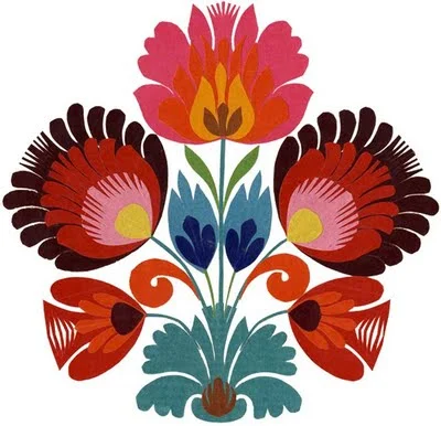 Wycinanki - Traditional Polish papercut arts.