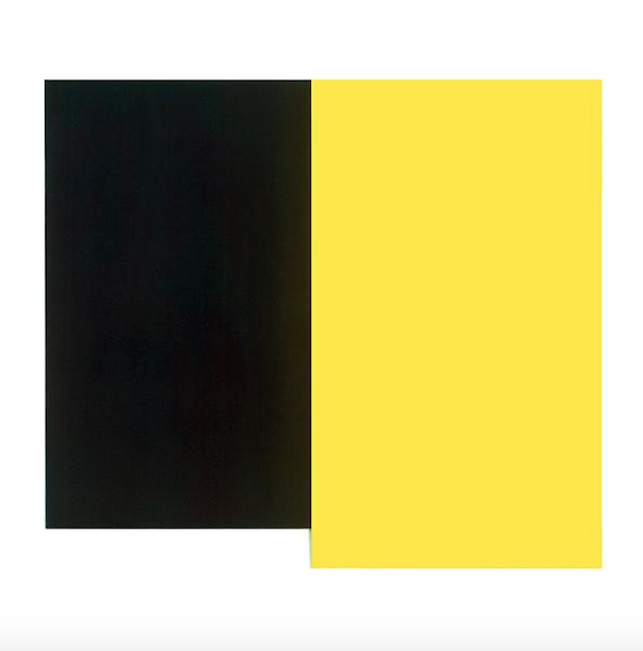 Yellow over Black