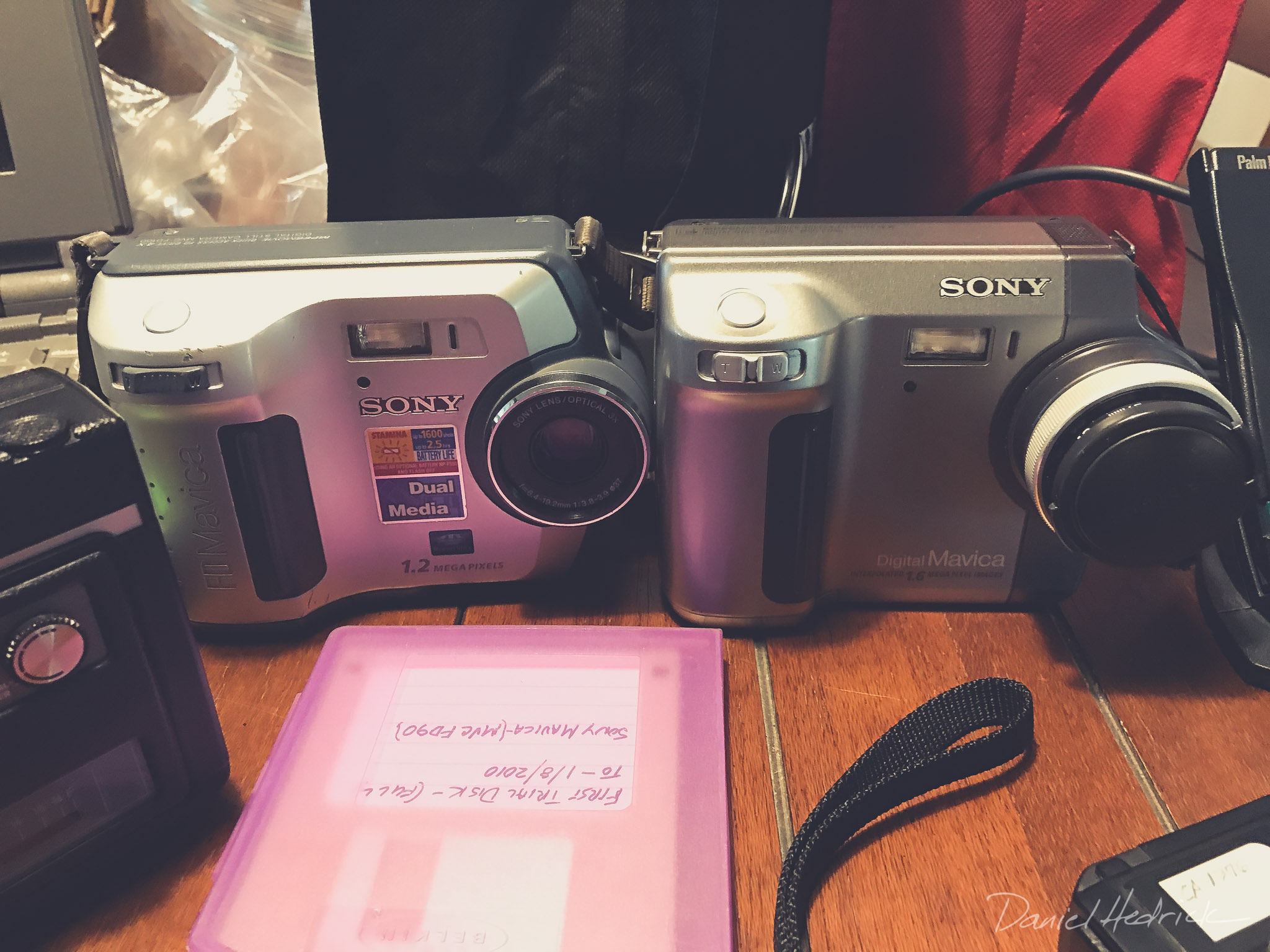 Dual Mavicas: An FD90 and and FD100.