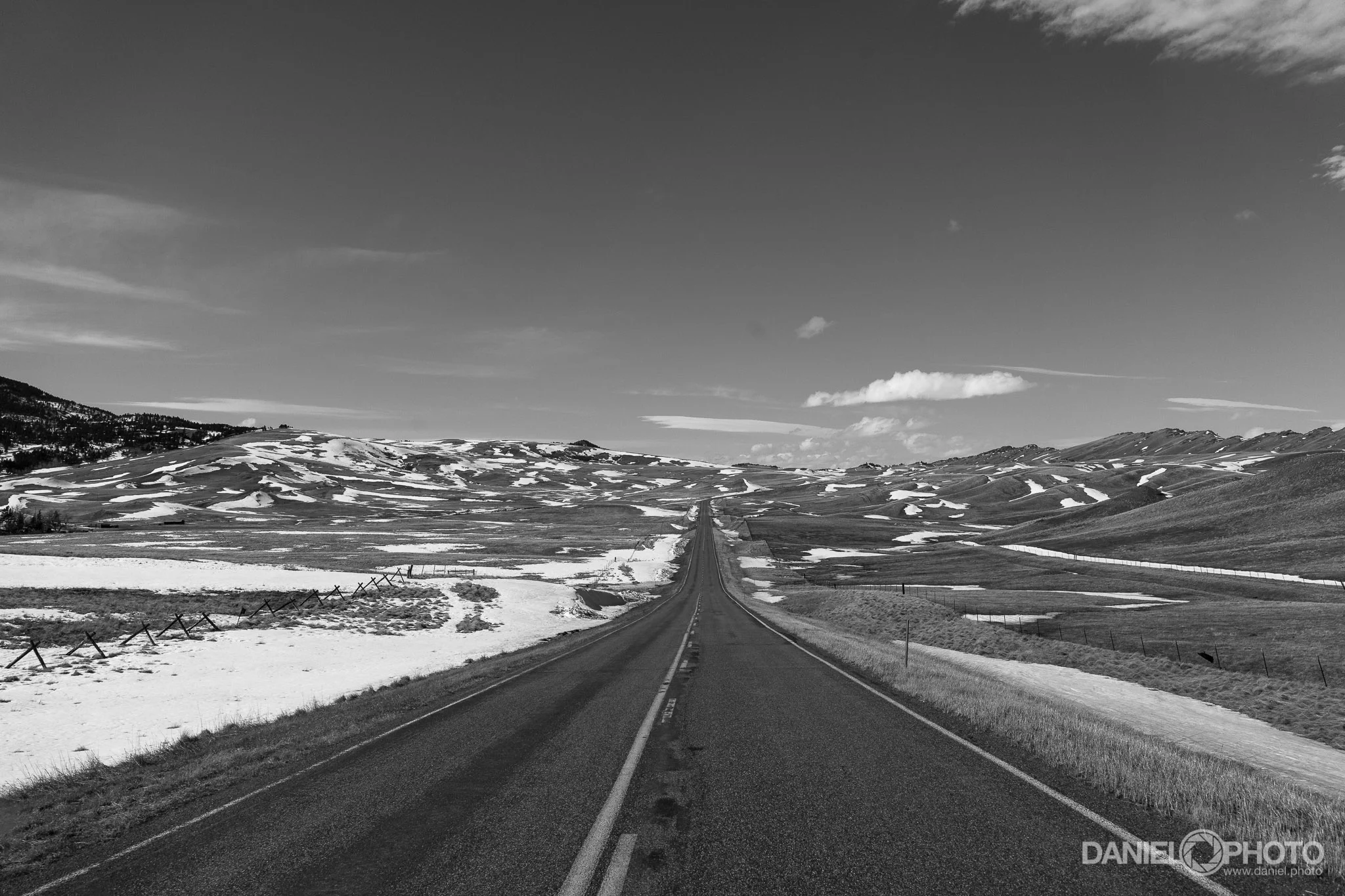 Highway 434 in Central Montana