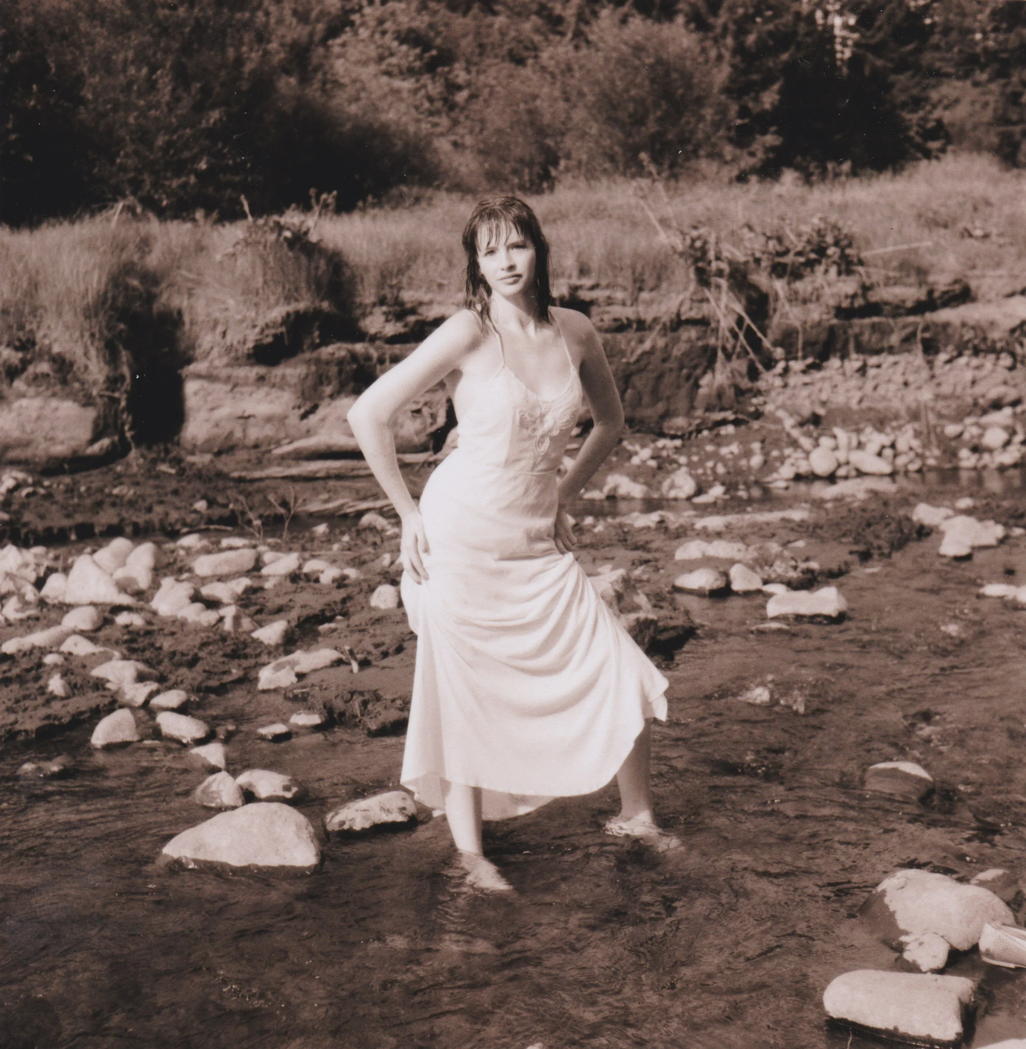 Kayla at Hagg Lake
