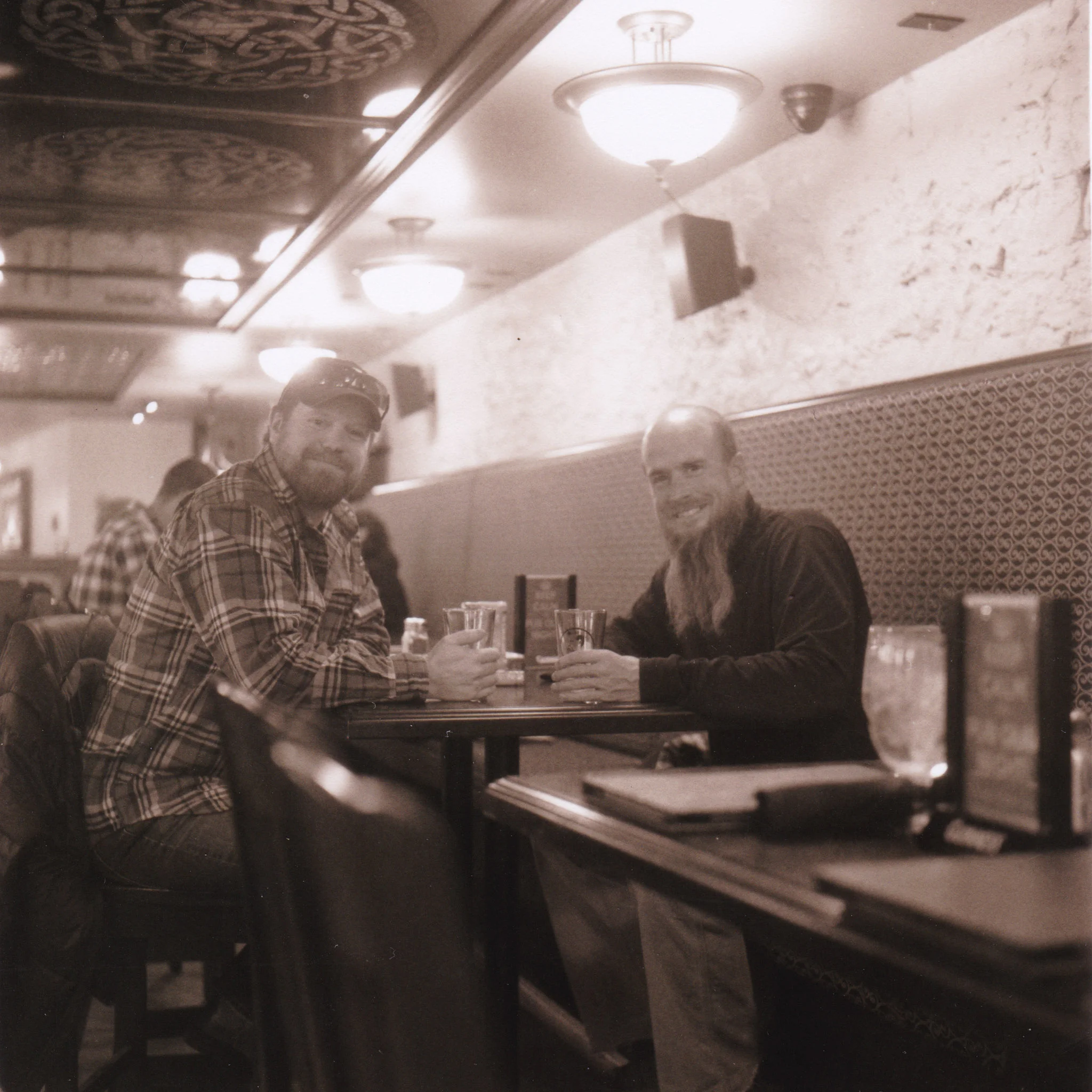 Steve and I at Celtic Cowboy