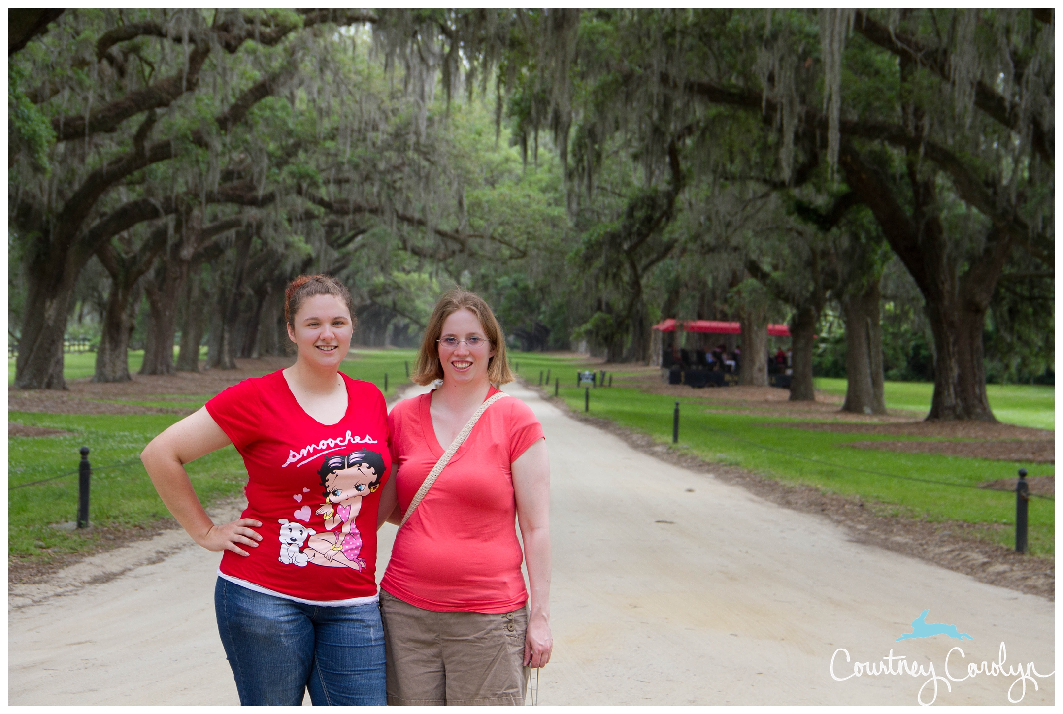 (L) Me! (R) My big sister, Katie - photo credit to my mom :)