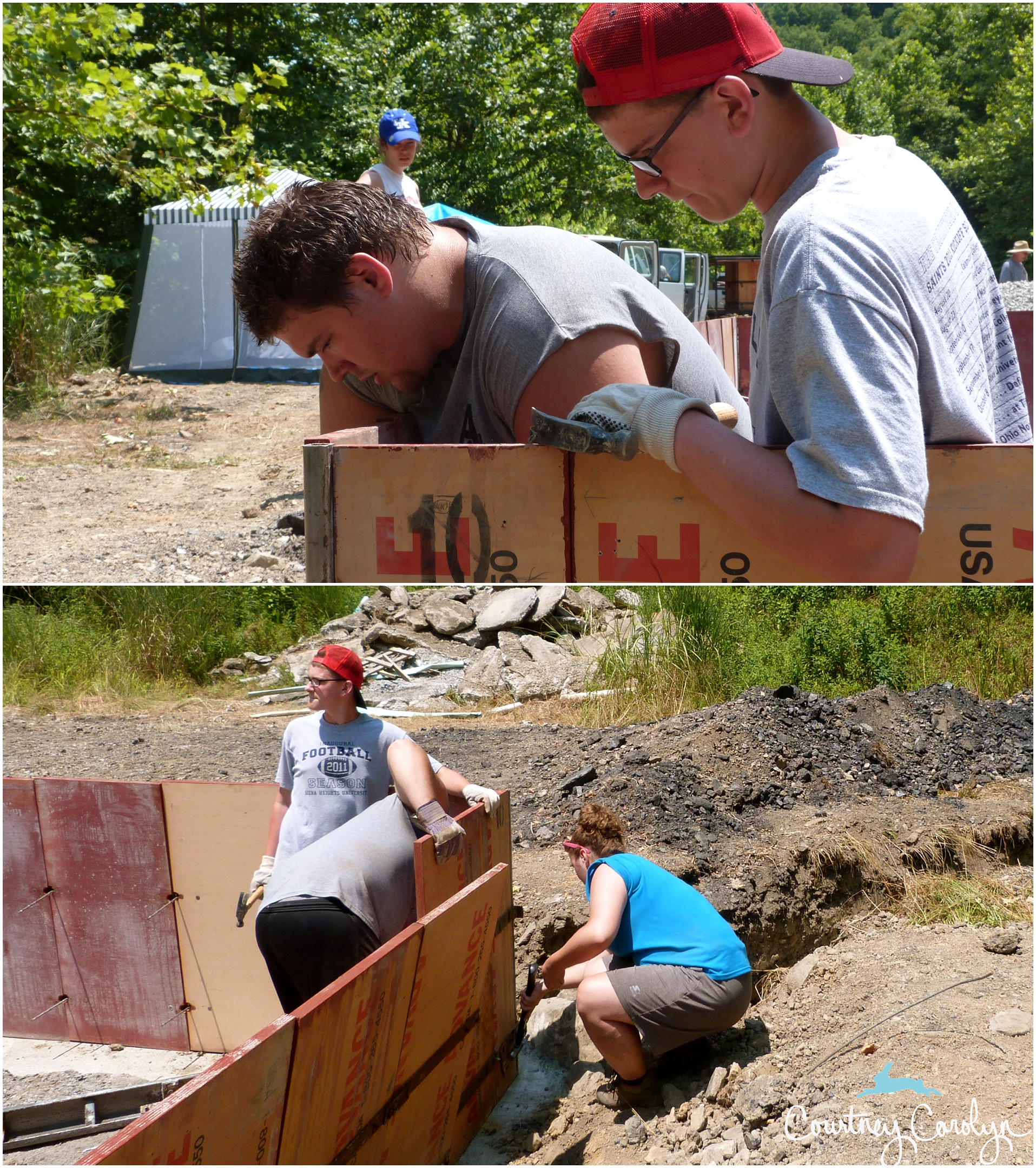 Journeying to Kentucky with Scott's church on a mission trip in 2012