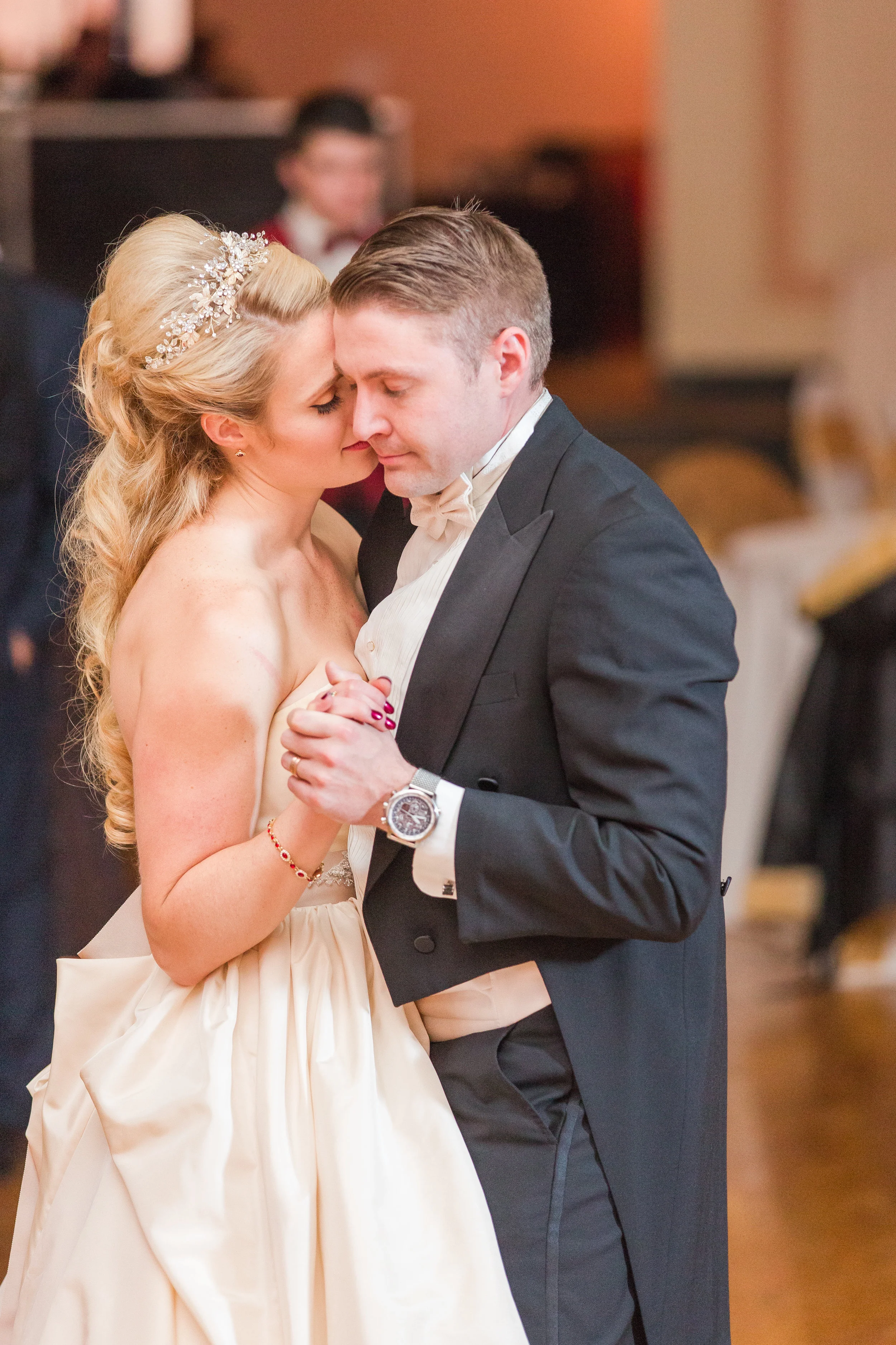 black tie wedding colors