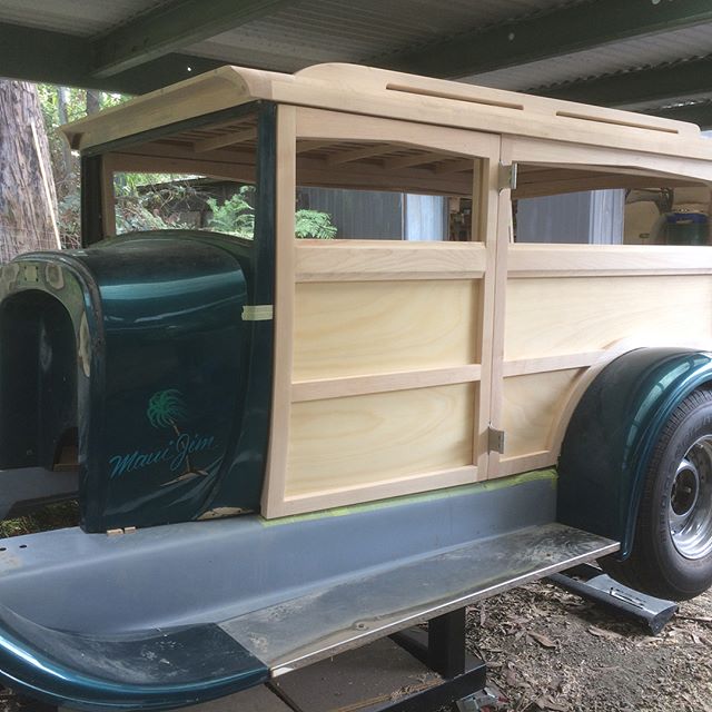 Good to back to work and finally finish this great project!
Back to the owner now to paint and upholster. Check it out at Melbourne Hotrod show this January @melbourneconventionbureau 
#hotrod#nsjourney #mebourne #craftsman #woody#ford1928woody#coach