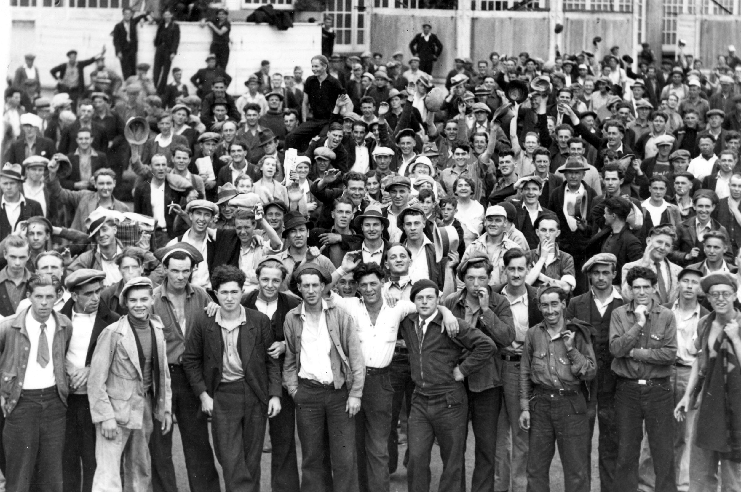 The men of the trek had spent years in isolated relief camps for the crime of being young and unemployed.