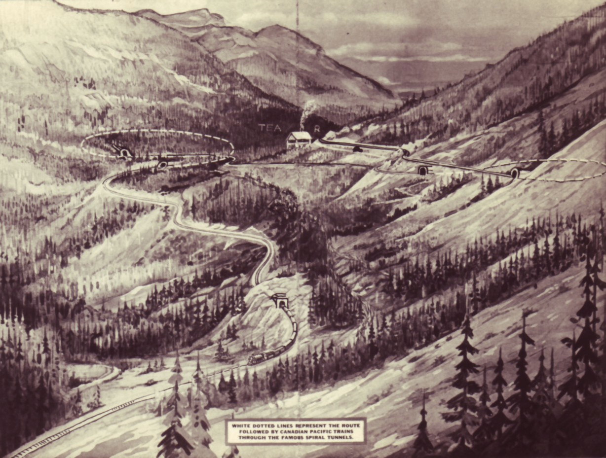 Few thought the trek would survive the Spiral Tunnels of the Kicking Horse Pass.