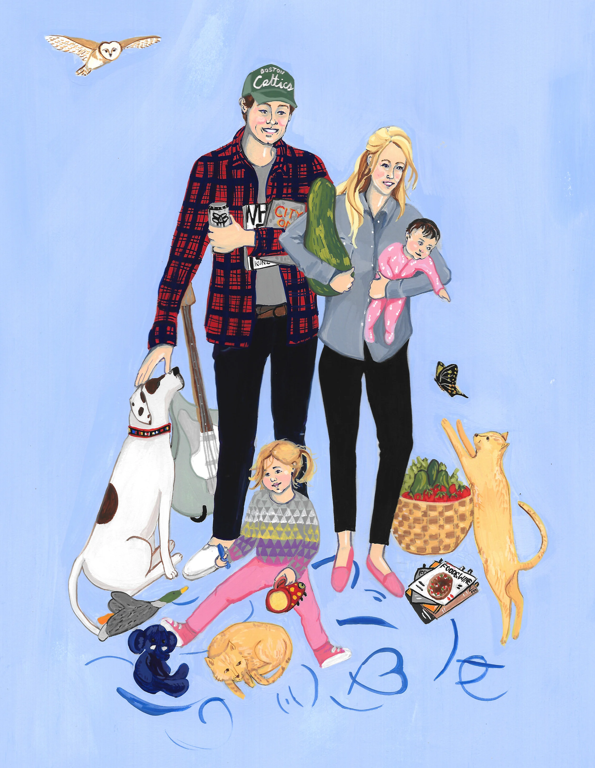 The Grimes Family, 2017