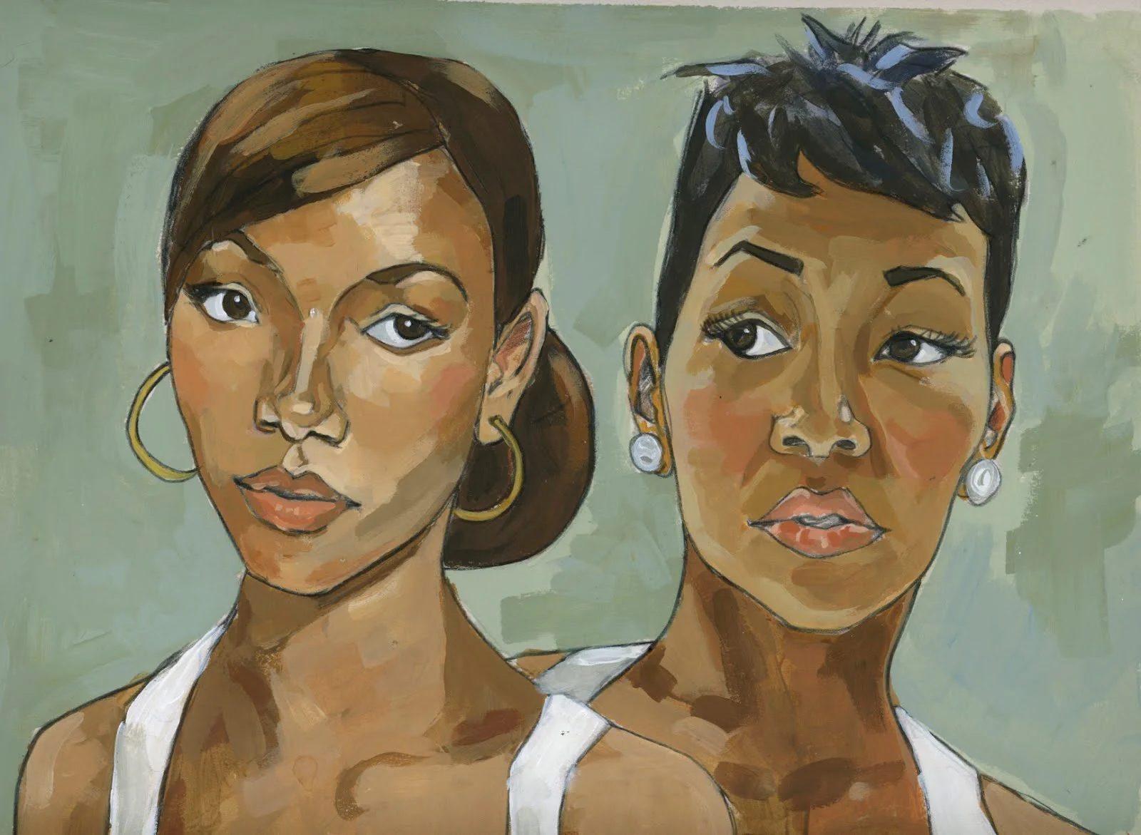 Brandy and Monica