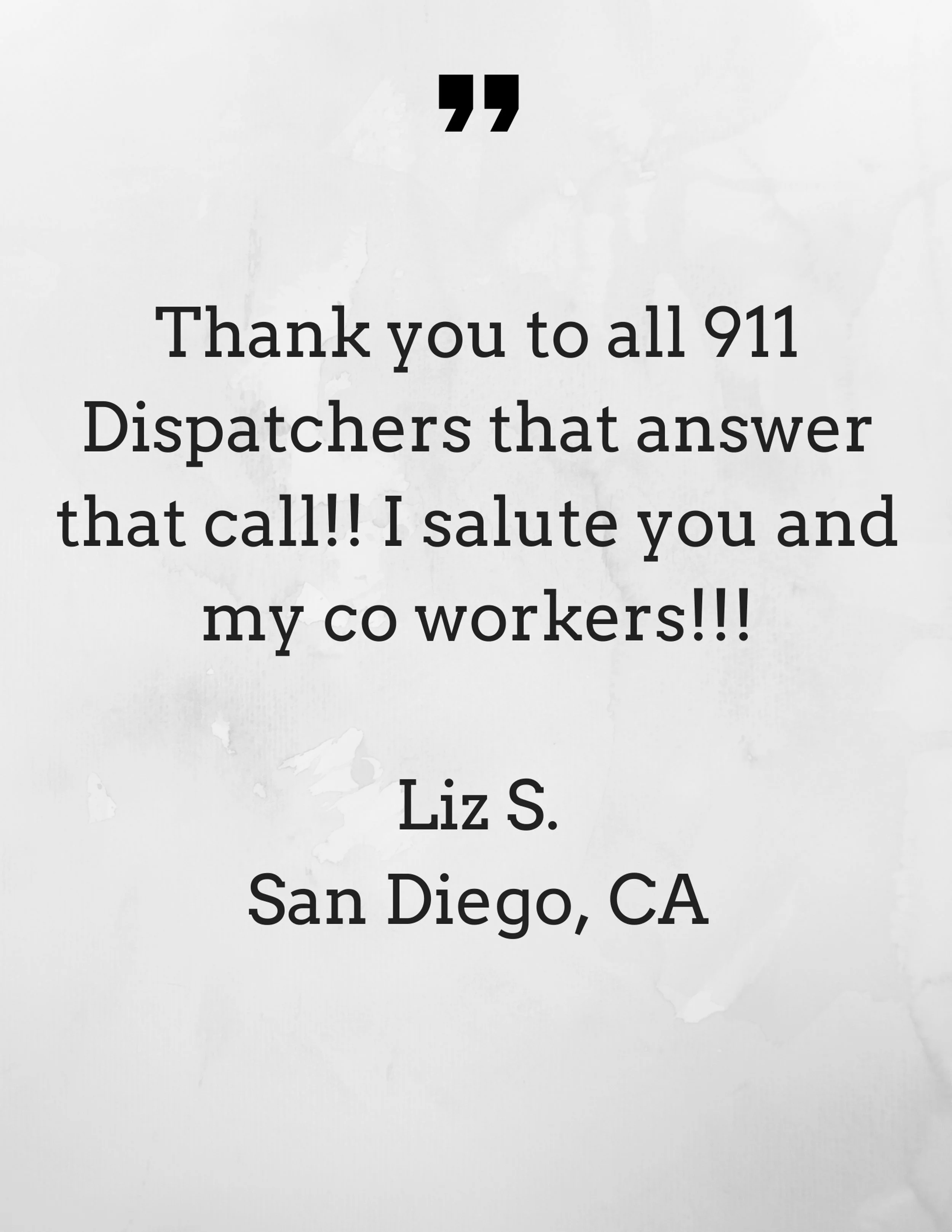 Liz S. San Diego, CA