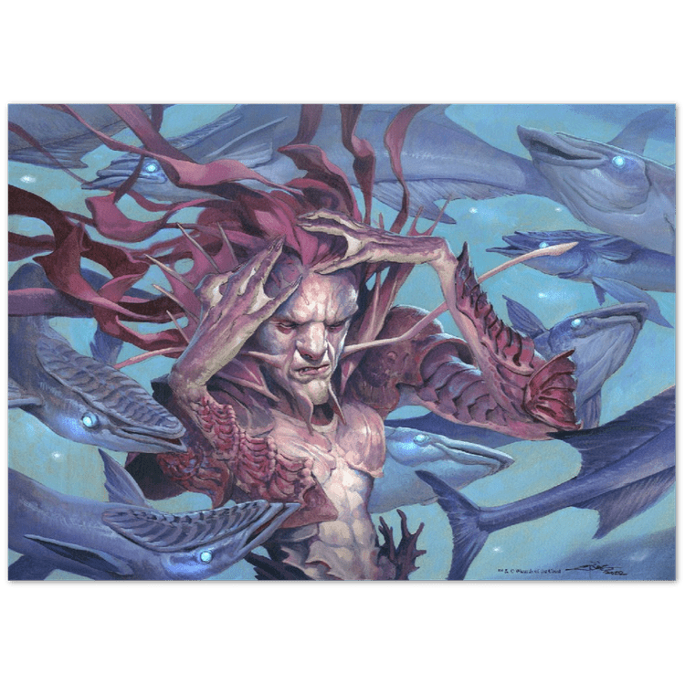 Mystic Remora, 50 x 70 cm poster print — Jesper Ejsing Illustration