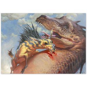 Unexpected Fangs, 50 x 70 cm poster print — Jesper Ejsing Illustration