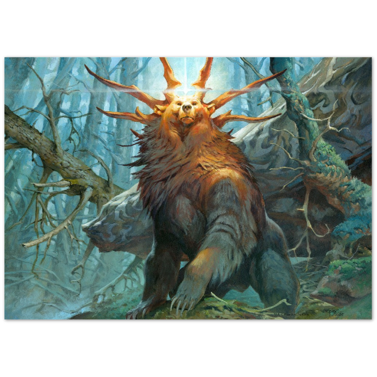 Ayula, Queen Among Bears, 50 x 70 cm poster print — Jesper Ejsing