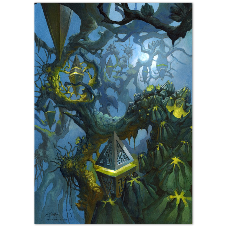 Forbidden Orchard, 50 x 70 cm poster print — Jesper Ejsing