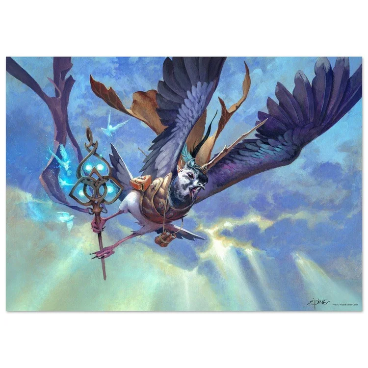 Kastral, the Windcrested, 50 x 70 cm poster print — Jesper Ejsing